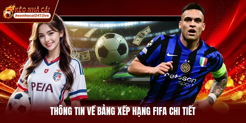 Thông tin về bảng xếp hạng Fifa chi tiết
